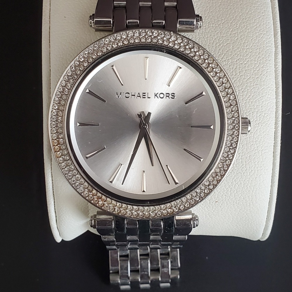 Michael Kors Women's Watch Darcy MK3190 39mm Stainless Steel with Crystals Small